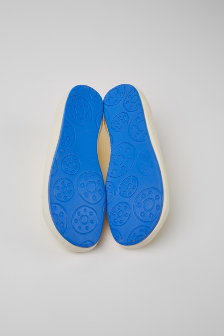 Exklusive Camper De Peu Rambla Gelbe Turnschuhe Aus Recycelter Baumwolle Für Damen