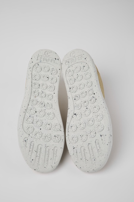 Exklusive Camper De Peu Touring Beige Nubukturnschuhe Für Damen