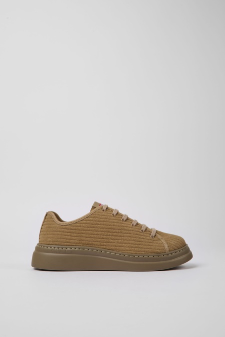 Design Runner Up Beige Turnschuhe Aus Recyceltem Leder Für Damen Camper De