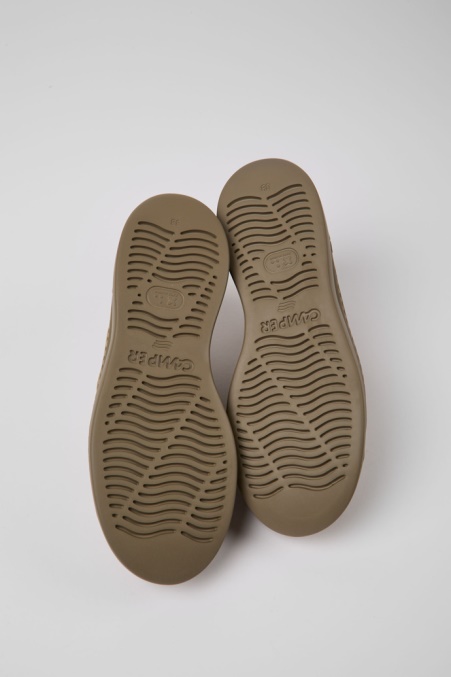 Design Runner Up Beige Turnschuhe Aus Recyceltem Leder Für Damen Camper De