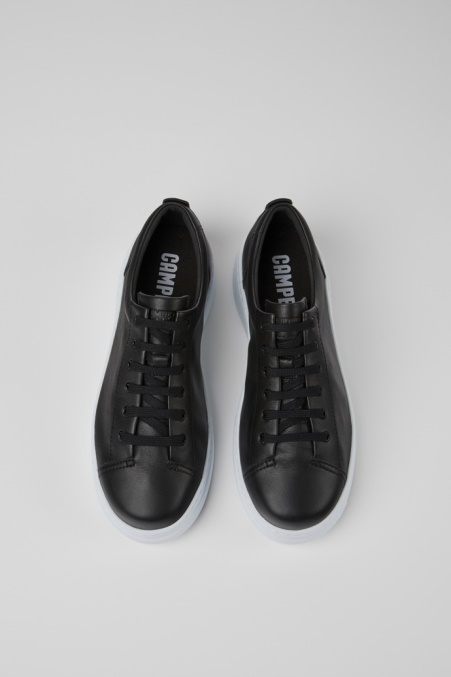 Camper De Runner Up Schwarze Turnschuhe Für Damen Neuankömmlinge