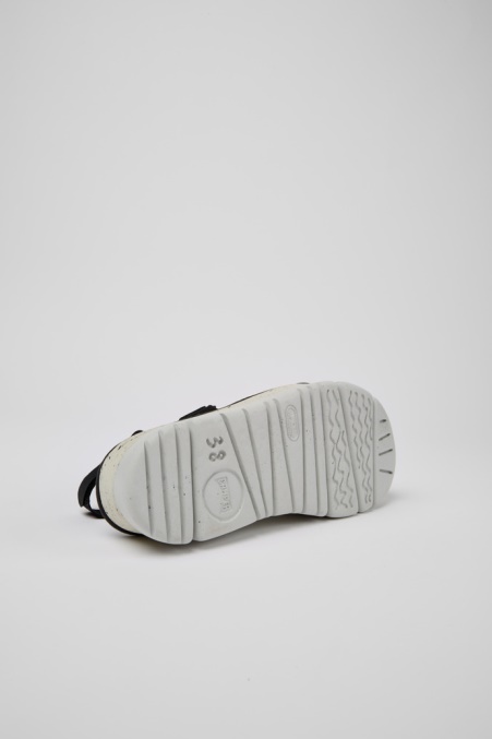 Oruga Up Schwarze Recycelte Pet-sandalen Für Damen Camper De Neu Eingetroffen