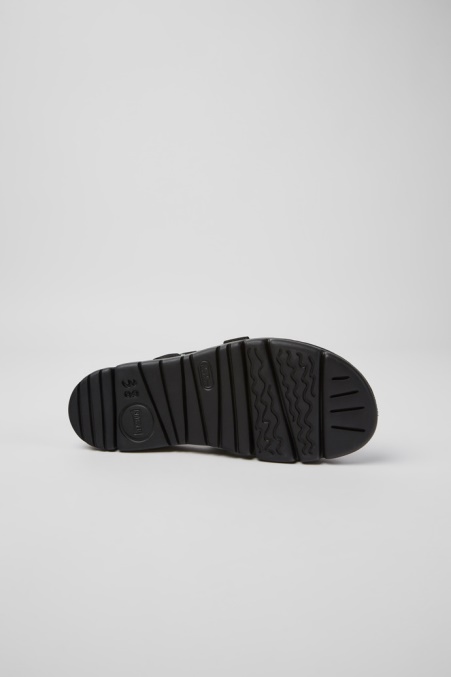 Camper De Oruga Schwarz Rosa Und Grün Ledersandalen Für Damen Neu Eingetroffen