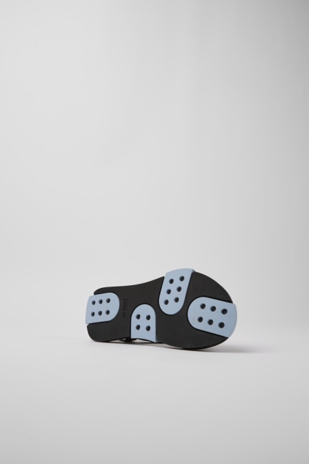 Camper De Set Sandalen Aus Schwarzem Leder Und Recycelten Haustieren Für Damen Neu Eingetroffen