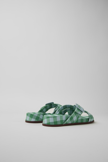 Design Atonik Blaue Und Grüne Sandalen Für Damen Camper De