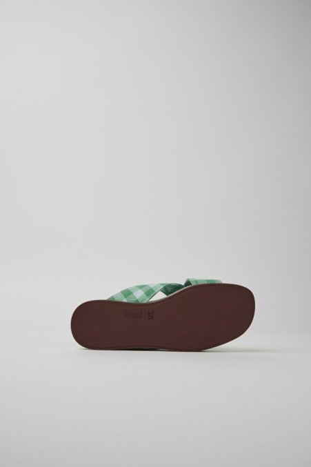 Design Atonik Blaue Und Grüne Sandalen Für Damen Camper De