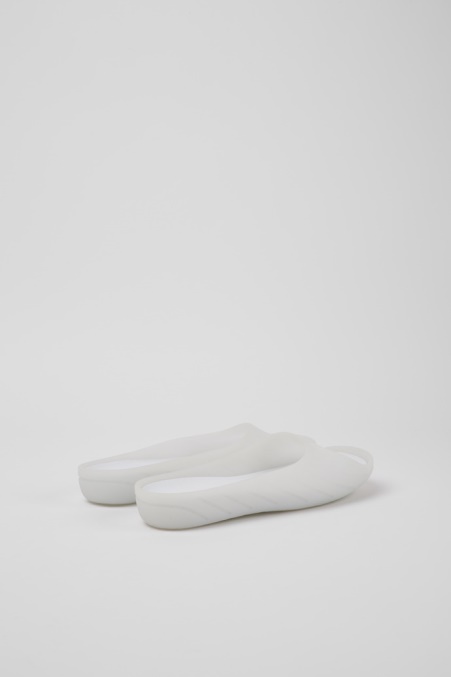 Design Wabi Weiß Monomaterial Sandale Damen Camper De