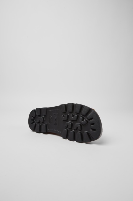 Camper De Design Brutus Sandale Rote Ledersandalen Für Damen