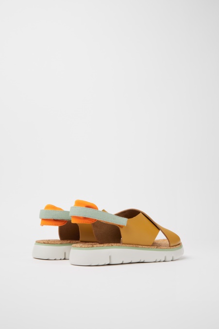 Oruga Braune Und Grüne Sandalen Für Damen Camper De Neu Eingetroffen