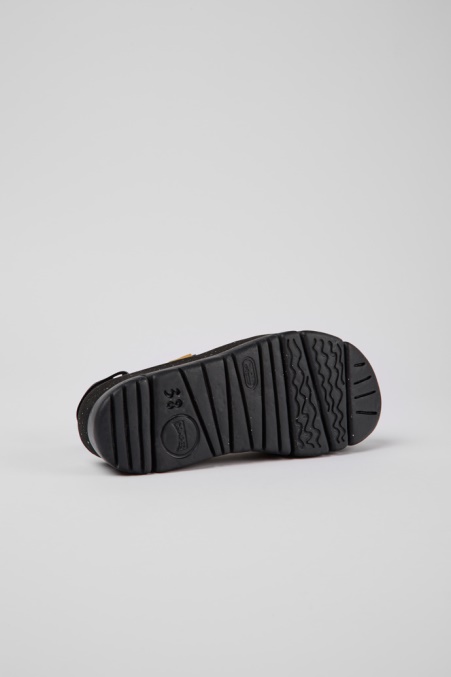 Exklusive Camper De Oruga Up Braun Recycelte Pet-sandalen Für Damen