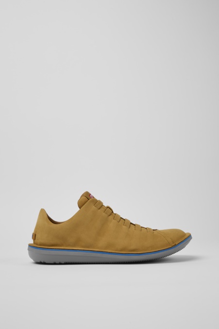Design Beetle Brown Nubuk Sneaker Für Herren Camper De