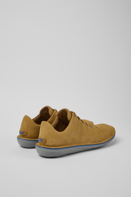 Design Beetle Brown Nubuk Sneaker Für Herren Camper De