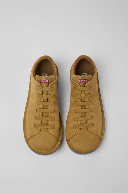 Design Beetle Brown Nubuk Sneaker Für Herren Camper De