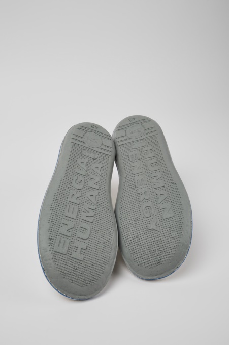 Camper De Design Beetle Weiß Ungefärbte Ledersneaker Für Herren