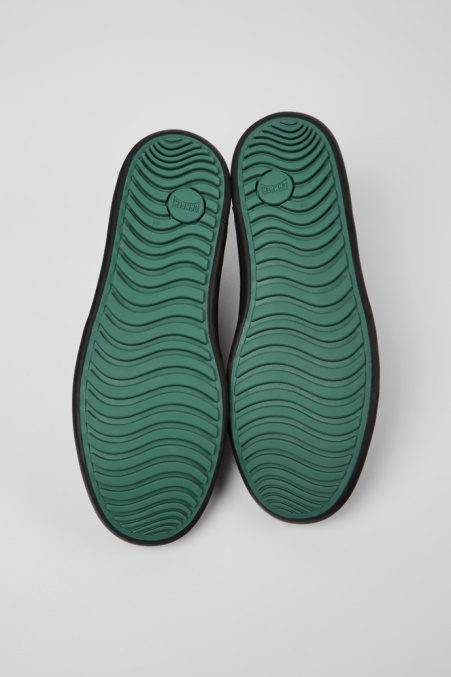 Camper De Design Chasis Schwarze Lederschuhe Für Herren