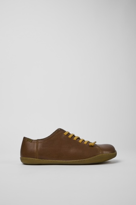 Design Trend Peu Braune Lederschuhe Herren Camper De