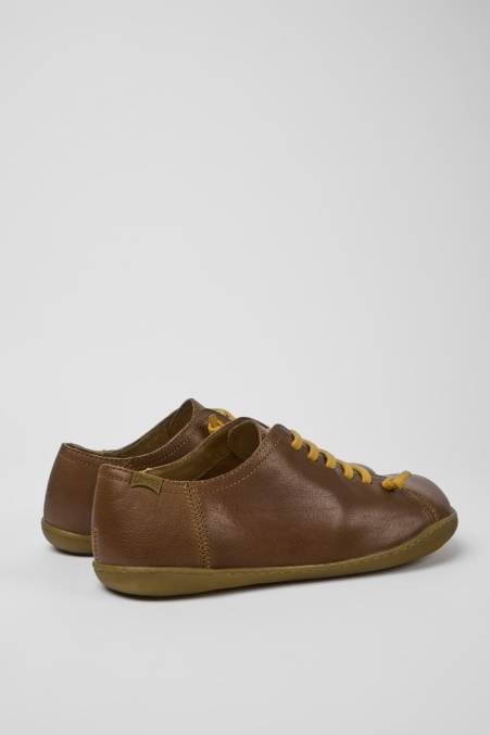Design Trend Peu Braune Lederschuhe Herren Camper De