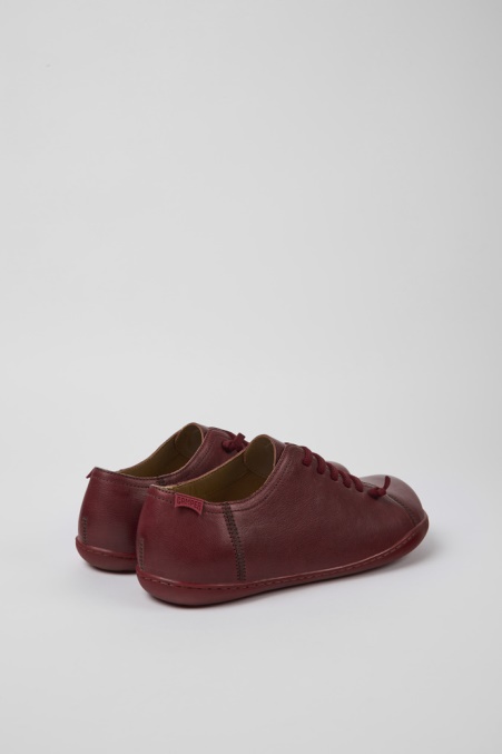 Peu Braune Lederschuhe Für Herren Camper De Neu Eingetroffen