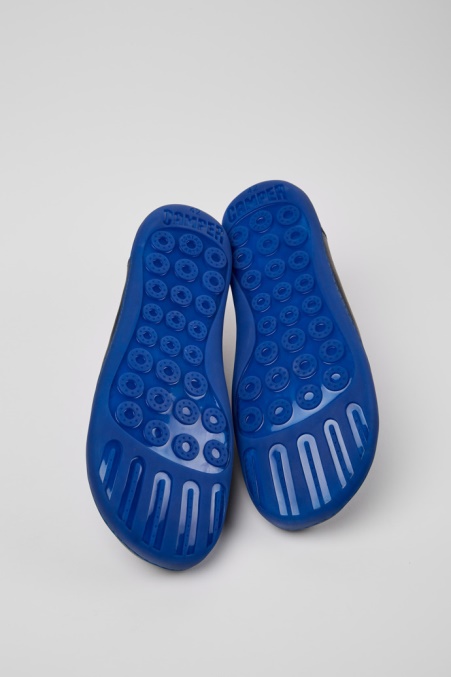 Design Peublaue Lederschuhe Für Herren Camper De