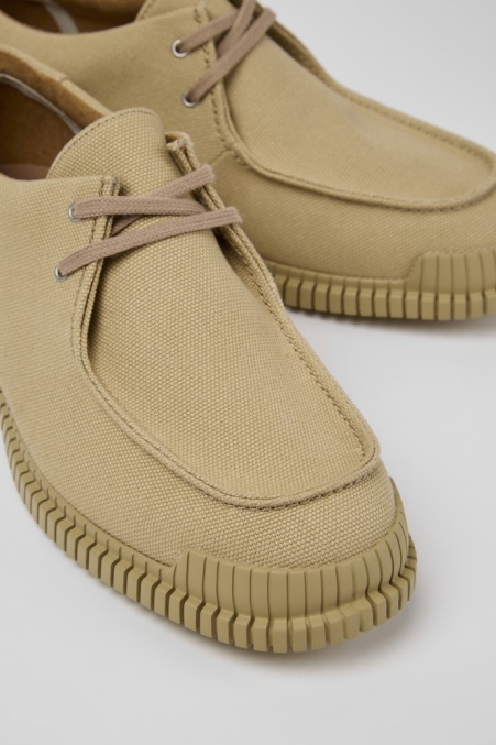 Camper De Pix Beige Schuhe Aus Recycelter Baumwolle Für Herren Neu Eingetroffen
