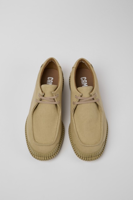 Camper De Pix Beige Schuhe Aus Recycelter Baumwolle Für Herren Neu Eingetroffen