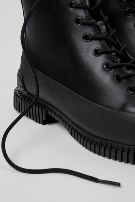 Exklusiver Camper De Pix Smart Black Schnürstiefel Für Herren