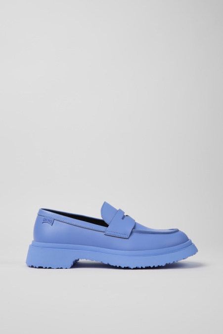 Camper De Design Walden Blaue Lederloafer Für Herren