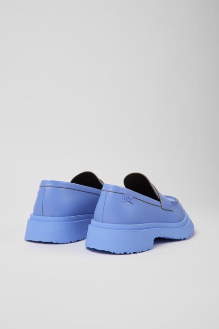 Camper De Design Walden Blaue Lederloafer Für Herren