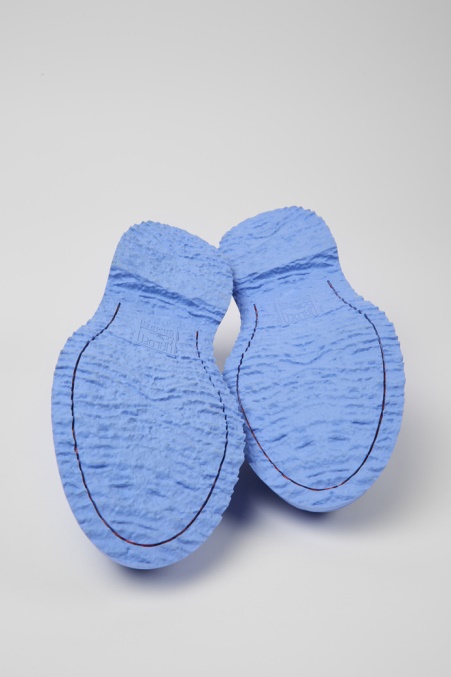 Camper De Design Walden Blaue Lederloafer Für Herren