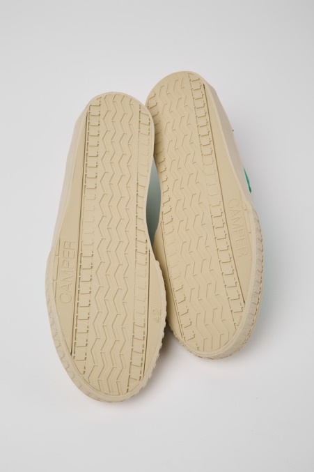 Camaleongrüner Sneaker Aus Recycelter Baumwolle Für Herren Exklusiv Camper De