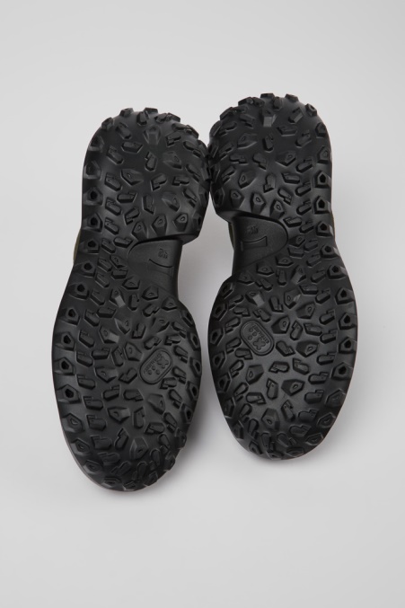 Camper De Design Crclr Gore-tex Grüne Nubuk- Und Textilturnschuhe Für Herren