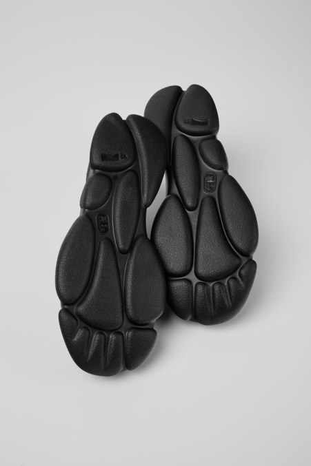 Exklusive Camper De Karst Schwarze Lederschuhe Für Herren