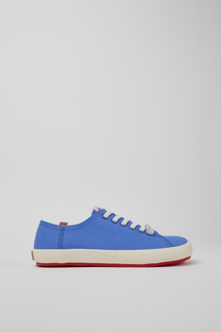 Camper De Design Peu Rambla Blaue Herrensneaker Aus Recycelter Baumwolle