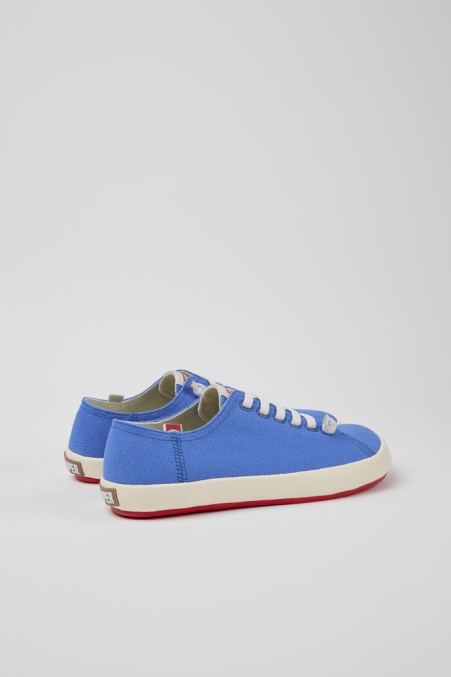 Camper De Design Peu Rambla Blaue Herrensneaker Aus Recycelter Baumwolle