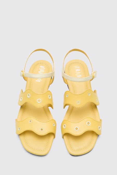 Camper De Design Twins Mehrfarbige Sandale Für Damen