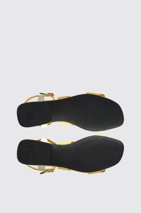 Camper De Design Twins Mehrfarbige Sandale Für Damen