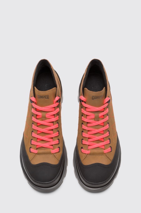 Brutus Brauner Freizeitschuh Für Herren Exklusiv Camper De