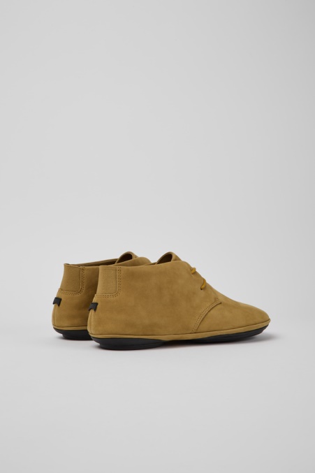 Exklusive Camper De Right Brown Nubuk Desert Boots Für Damen