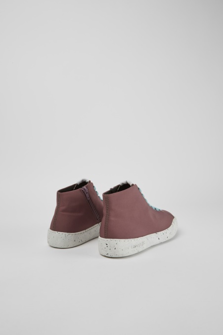 Peu Touring Lila Textilstiefeletten Camper De Neu Eingetroffen