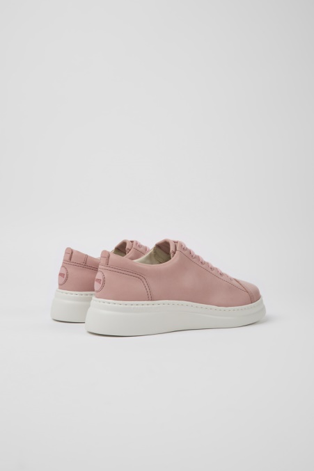 Design Runner Up Rosa Ledersneaker Für Damen Camper De