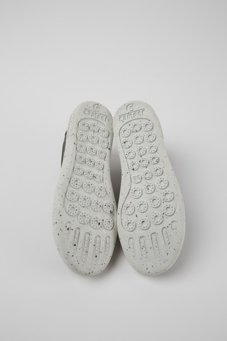 Peu Touring Schwarze Ledersneaker Für Damen Camper De Neu Eingetroffen