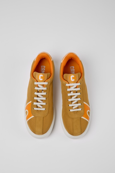 Runner K21 Beige Und Orange Turnschuhe Damen Camper De Neu Eingetroffen