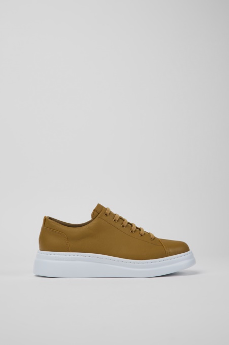 Design Runner Up Braune Ledersneaker Für Damen Camper De