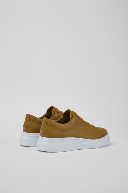 Design Runner Up Braune Ledersneaker Für Damen Camper De