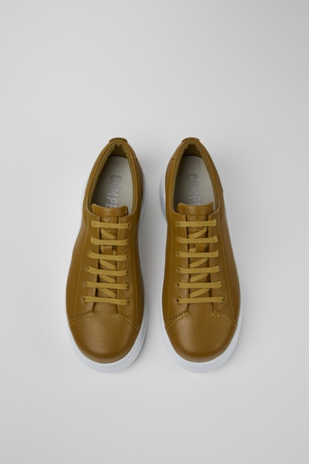 Design Runner Up Braune Ledersneaker Für Damen Camper De