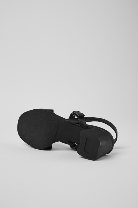 Exklusive Schwarze Riemchensandale Von Camper De Katie Für Damen