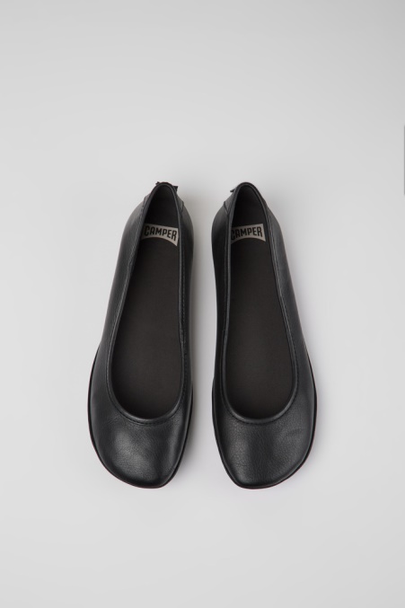 Camper De Design Right Schwarze Ballerinas Für Damen
