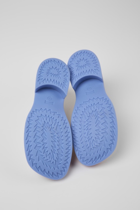 Exklusiver Camper De Taylor Weiß-roter Lederloafer Für Damen