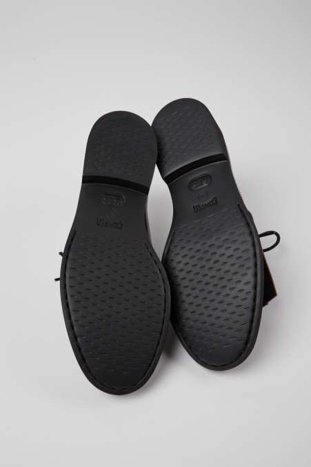 Design Twins Schwarz-blaue Lederschuhe Für Damen Camper De