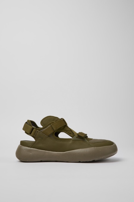 Design Peu Halboffene Sneaker In Stadiongrün Für Herren Camper De